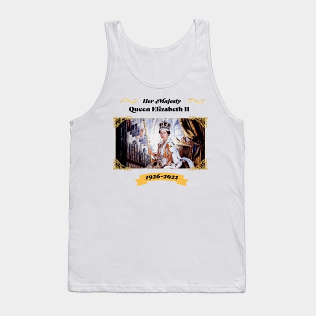 RIP Queen Elizabeth II Tank Top by FlashmanBiscuit